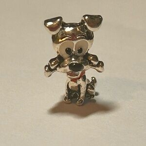 Silver Dog Charm Pendant - Women Jewelry